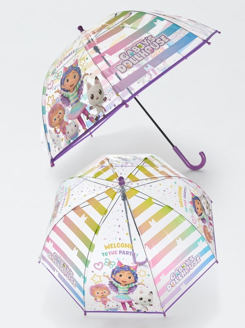 Ombrello trasparente 'Gabby's dollhouse' - Kiabi