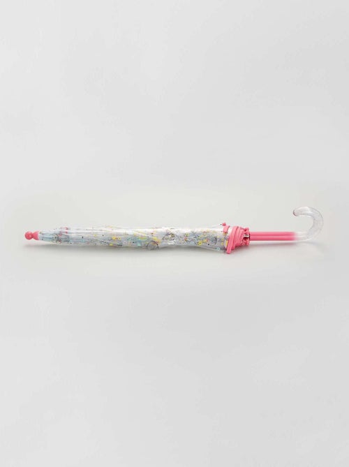 Ombrello trasparente 'gatto e arcobaleno' - Kiabi