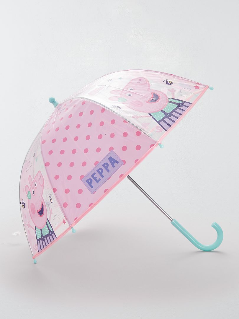 Ombrello trasparente 'Peppa Pig' ROSA - Kiabi