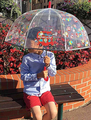 Ombrello trasparente per bambini, animali | SMATI