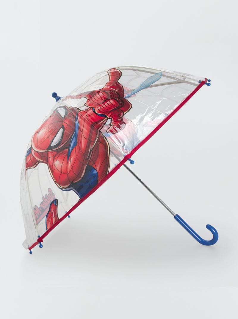 Ombrello trasparente 'Spiderman' ROSSO - Kiabi