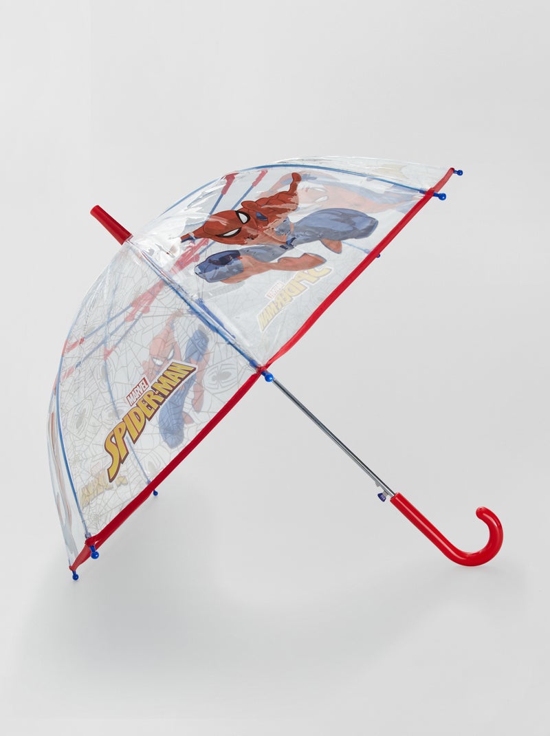 Ombrello trasparente 'Spiderman' transparente - Kiabi