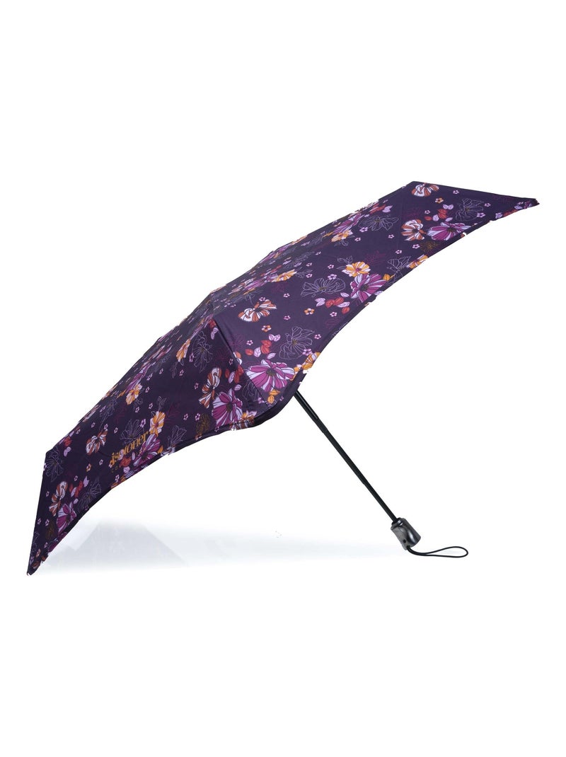 Ombrello X-tra Solid antiribaltamento, 23 cm, ultra idrorepellente, donna Isotoner Viola melanzana - Kiabi