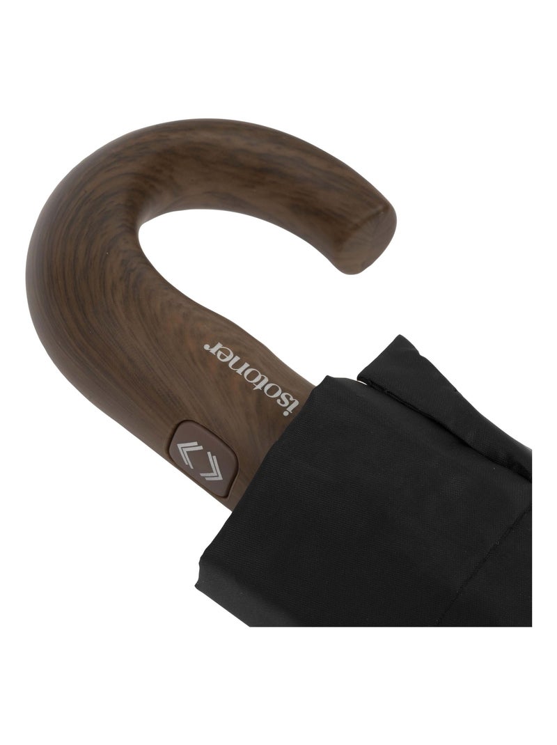 Ombrello X-tra Solid, apertura/chiusura automatica unisex adulto Isotoner Nero - Kiabi