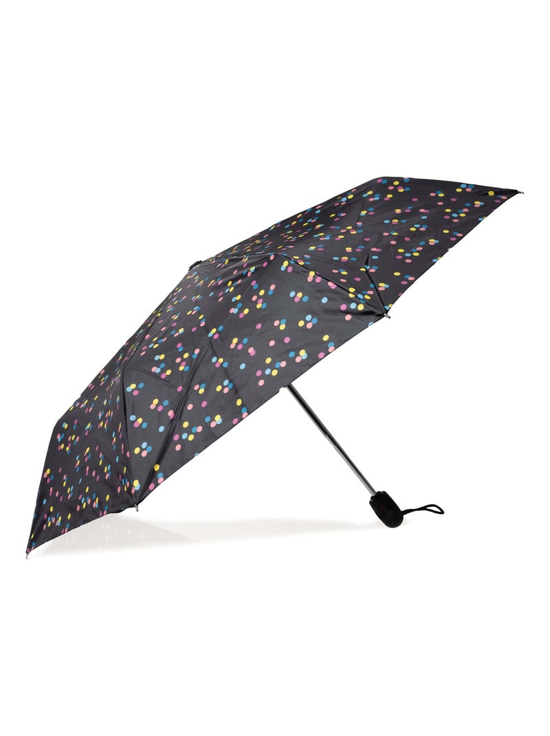 Ombrello xtra solide 28 cm, idrorepellente, apertura/chiusura automatica donna isotoner Nero Rosa - Kiabi