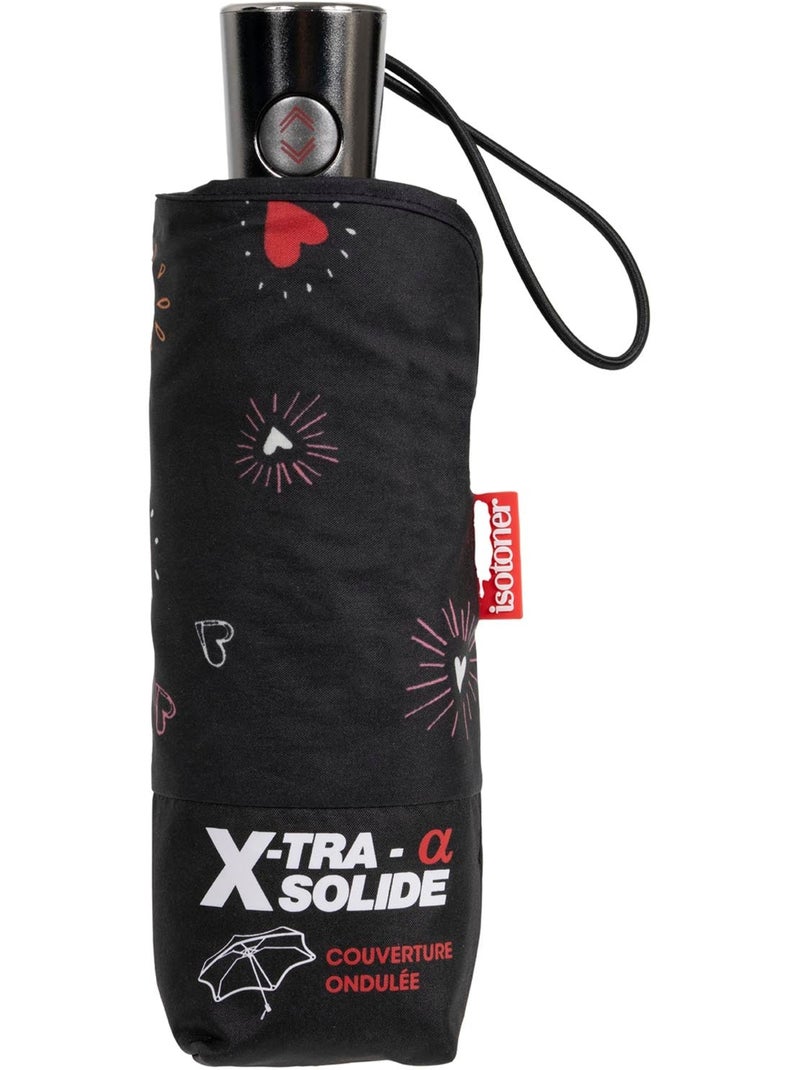 Ombrello xtra solide anti-ribaltamento, 23 cm, idrorepellente, donna isotoner Rosso - Kiabi