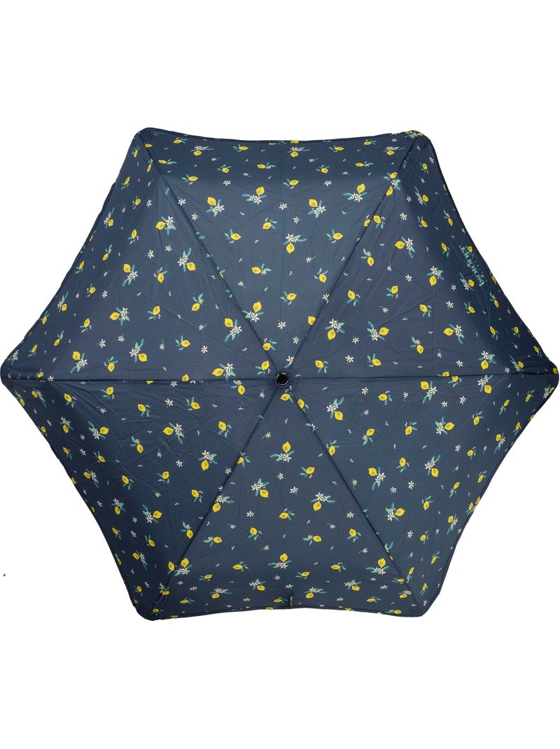 Ombrello xtra solide antiribaltamento, 23 cm, idrorepellente, apertura/chiusura donna isotoner Blu Giallo - Kiabi