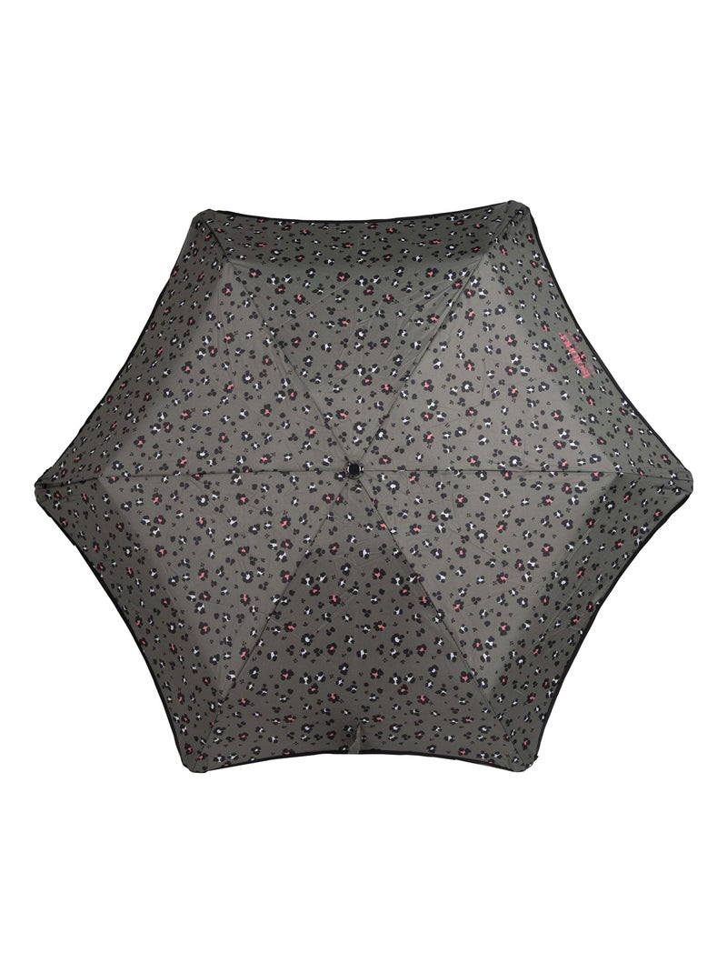 Ombrello xtra solide antiribaltamento, 23 cm, idrorepellente, apertura/chiusura donna isotoner Nero Cachi Bianco - Kiabi