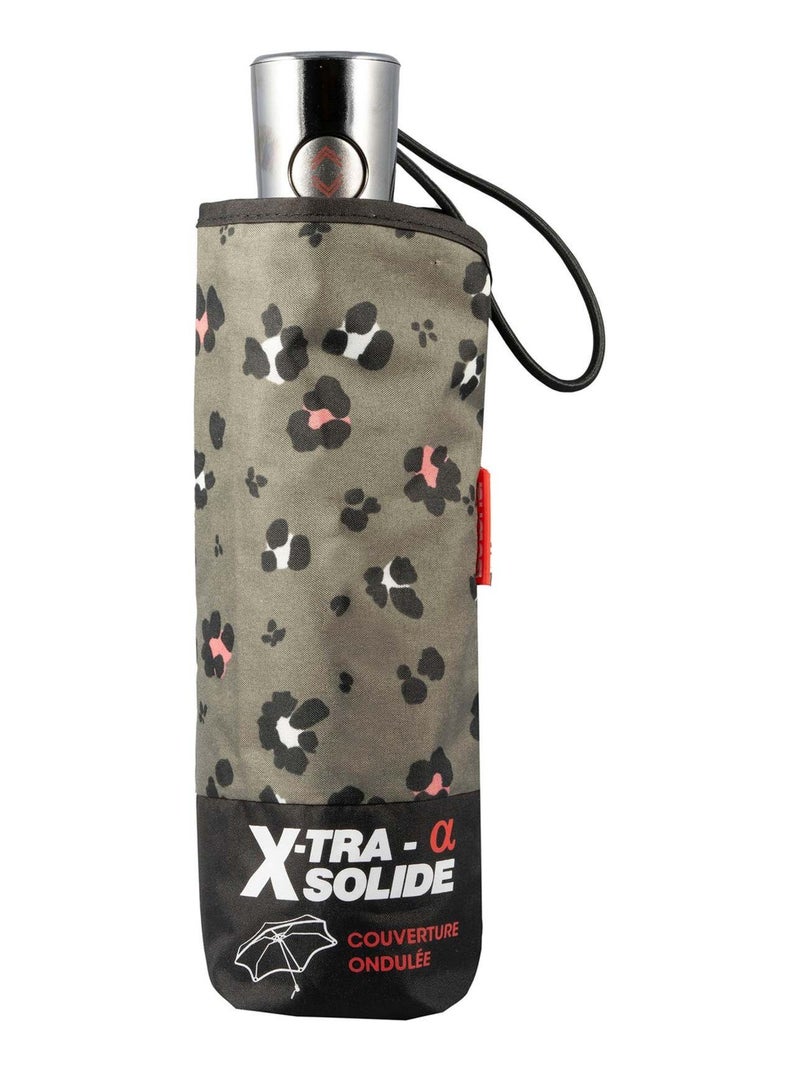 Ombrello xtra solide antiribaltamento, 23 cm, idrorepellente, apertura/chiusura donna isotoner Nero Cachi Bianco - Kiabi