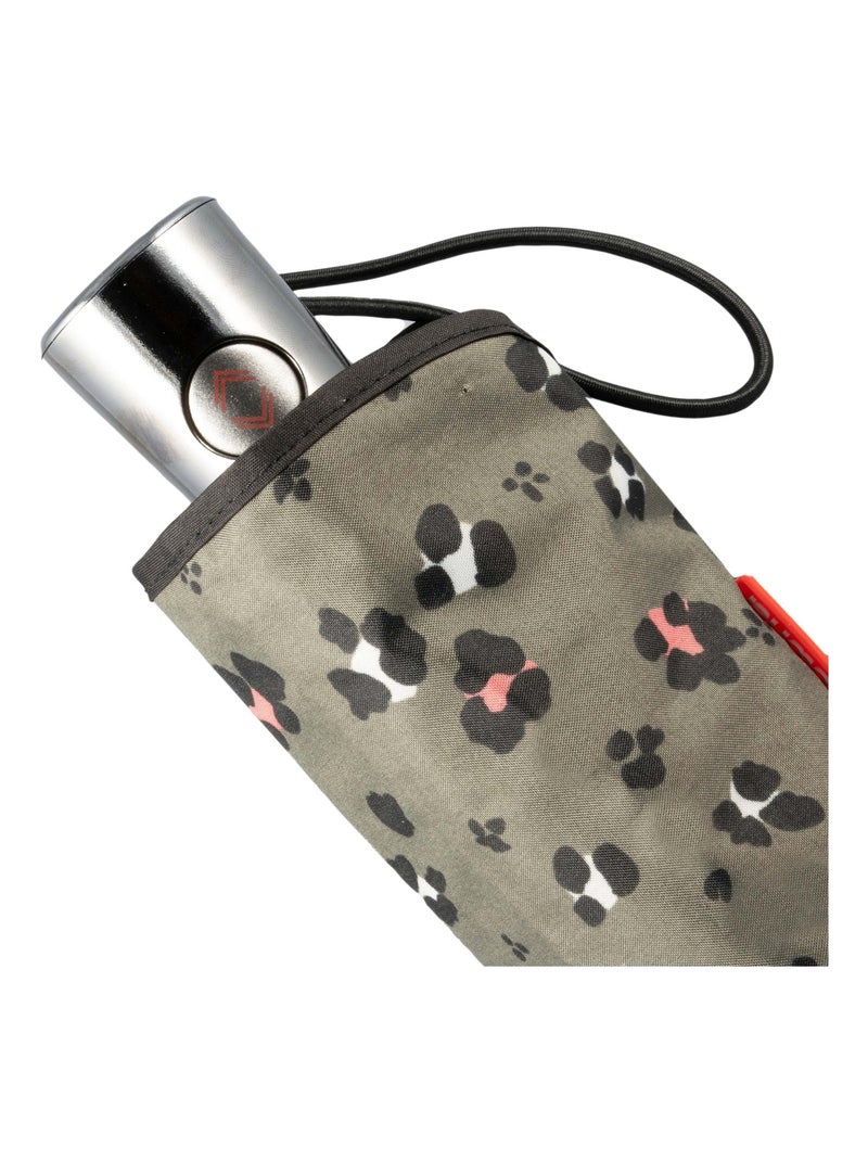 Ombrello xtra solide antiribaltamento, 23 cm, idrorepellente, apertura/chiusura donna isotoner Nero Cachi Bianco - Kiabi
