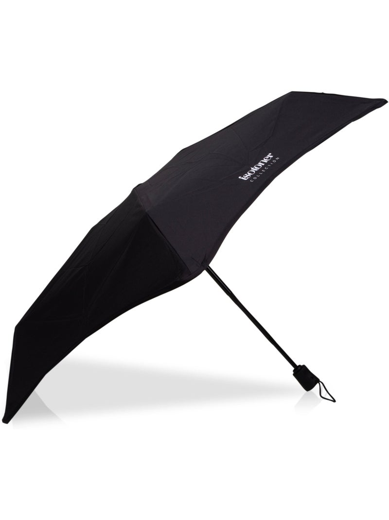Ombrello xtra solide antiribaltamento, 23 cm, idrorepellente, apertura/chiusura donna isotoner Nero - Kiabi
