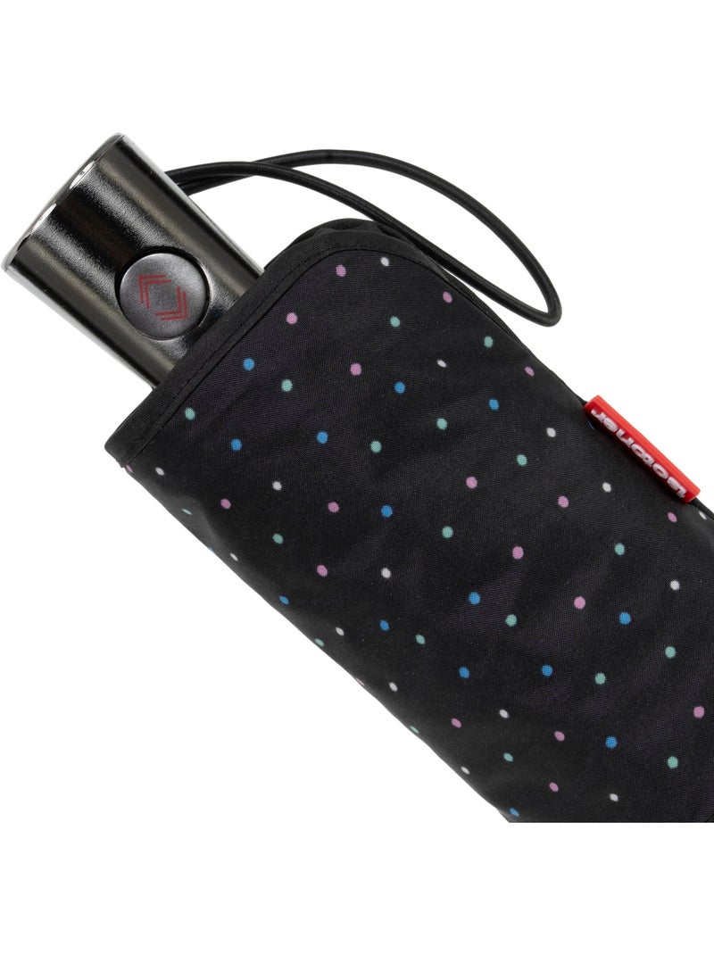Ombrello xtra solide antiribaltamento, 23 cm, idrorepellente, apertura/chiusura donna isotoner Nero Rosa Blu - Kiabi