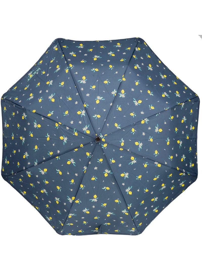 Ombrello xtra solide antiribaltamento, 28 cm, idrorepellente, apertura/chiusura donna isotoner Blu Giallo - Kiabi