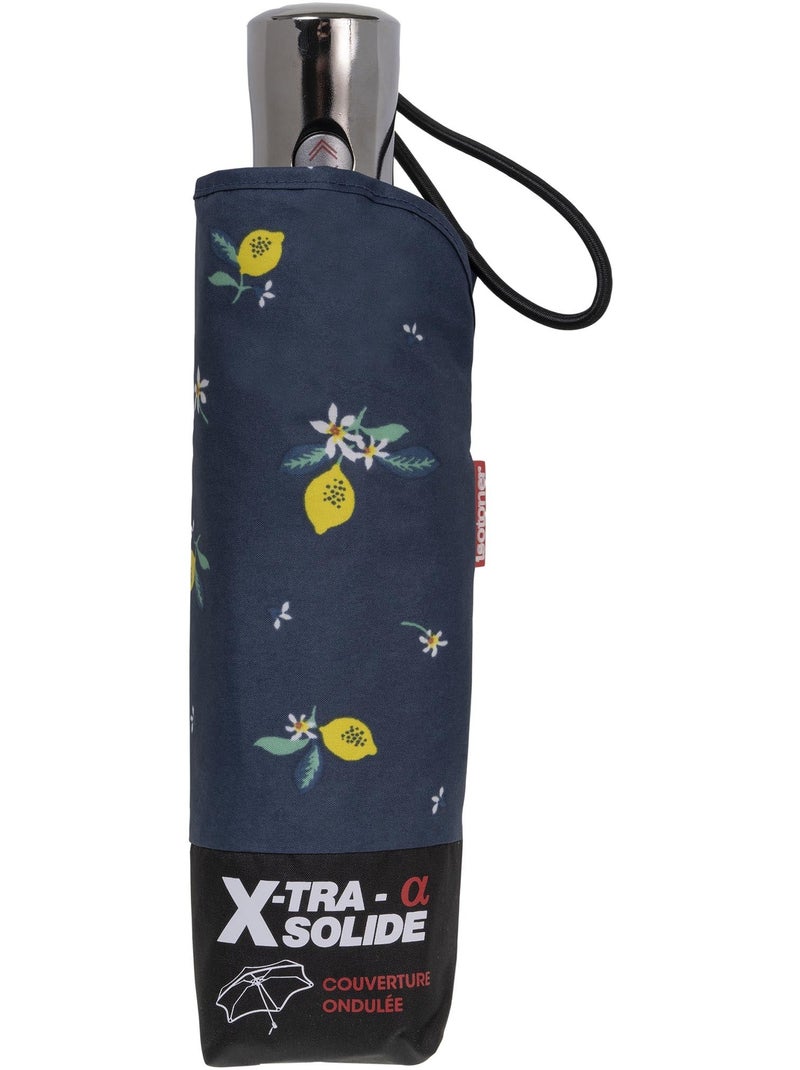 Ombrello xtra solide antiribaltamento, 28 cm, idrorepellente, apertura/chiusura donna isotoner Blu Giallo - Kiabi