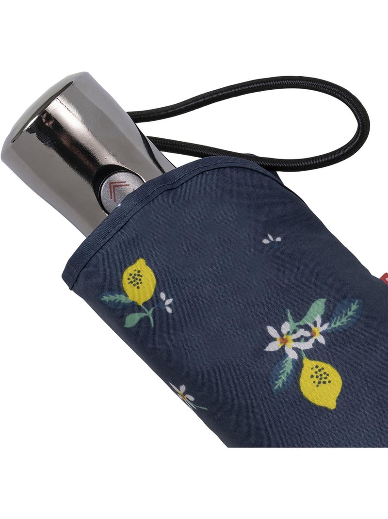 Ombrello xtra solide antiribaltamento, 28 cm, idrorepellente, apertura/chiusura donna isotoner Blu Giallo - Kiabi