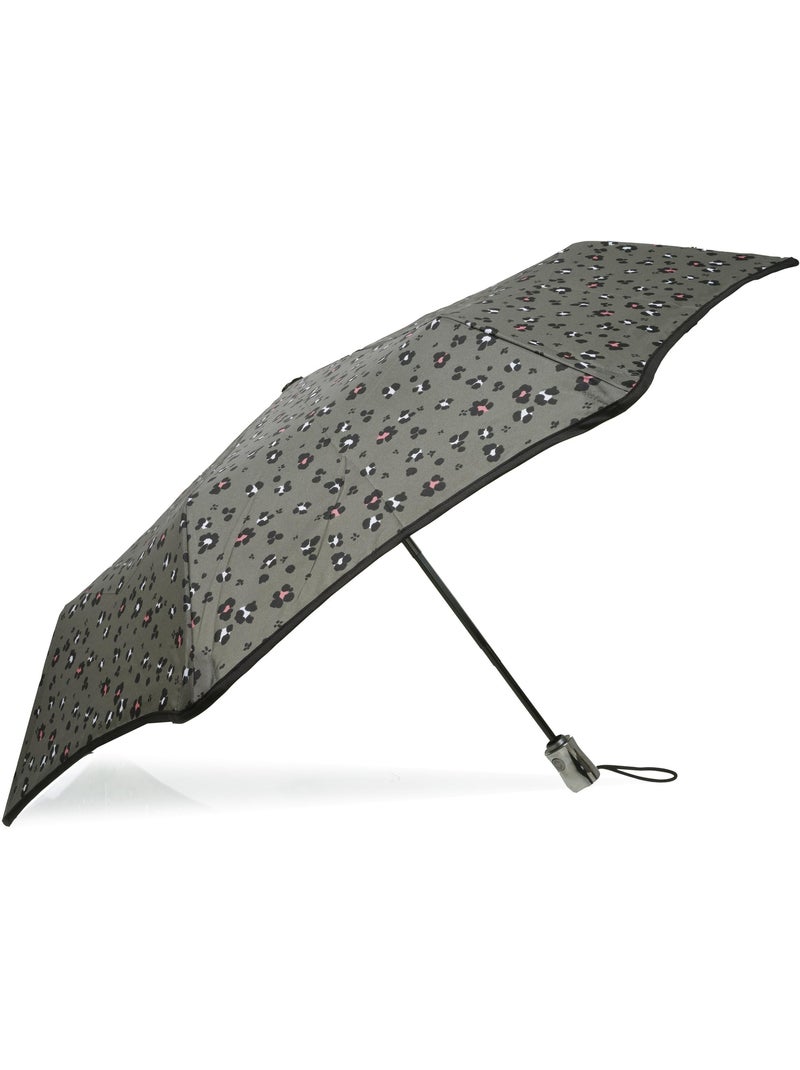 Ombrello xtra solide antiribaltamento, 28 cm, idrorepellente, apertura/chiusura donna isotoner Nero Cachi Bianco - Kiabi