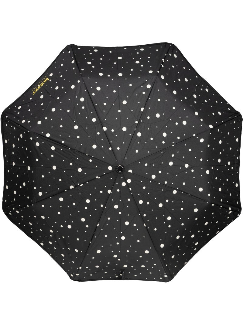 Ombrello xtra solide antiribaltamento, 28 cm, idrorepellente, apertura/chiusura donna isotoner Nero Giallo - Kiabi