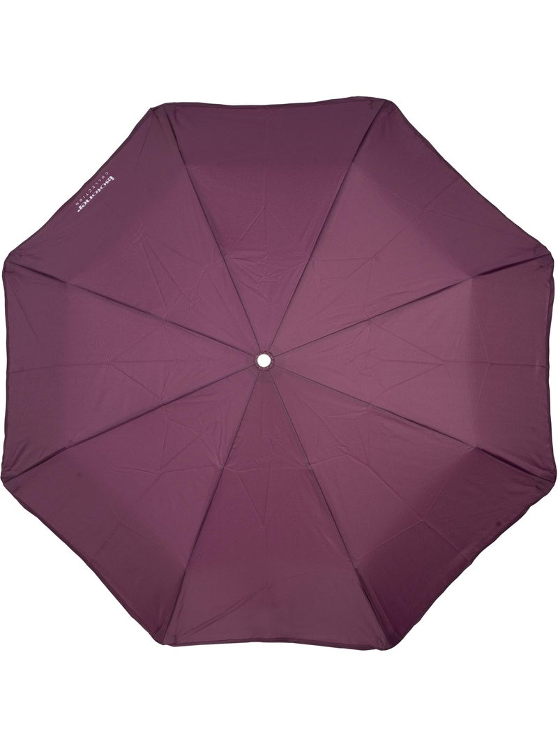 Ombrello xtra solide antiribaltamento, 28 cm, idrorepellente, apertura/chiusura donna isotoner Prugna - Kiabi