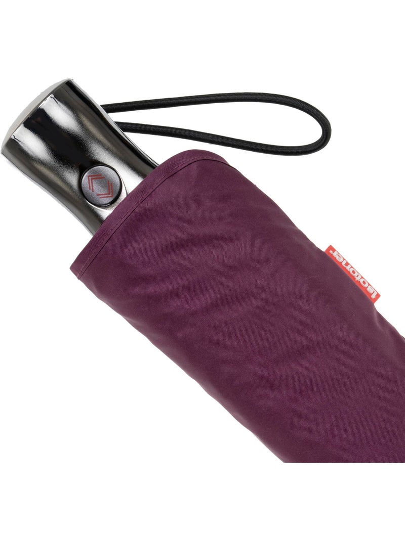 Ombrello xtra solide antiribaltamento, 28 cm, idrorepellente, apertura/chiusura donna isotoner Prugna - Kiabi