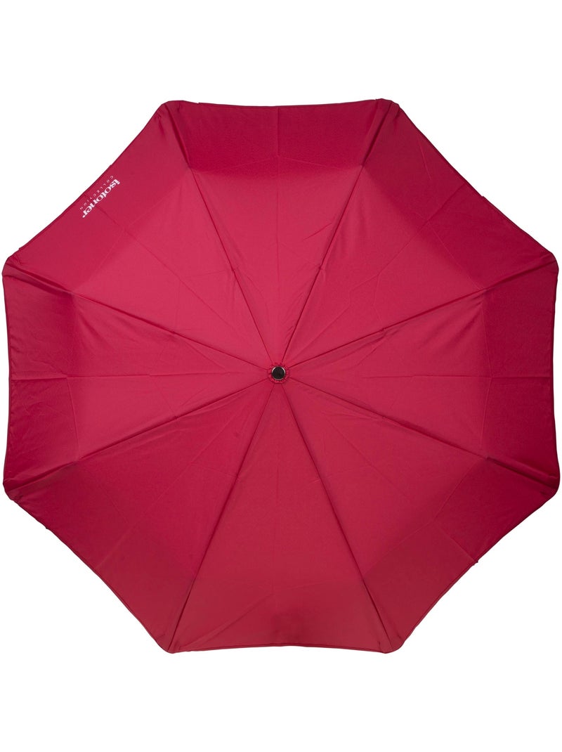 Ombrello xtra solide antiribaltamento, 28 cm, idrorepellente, apertura/chiusura donna isotoner Rosa lampone - Kiabi