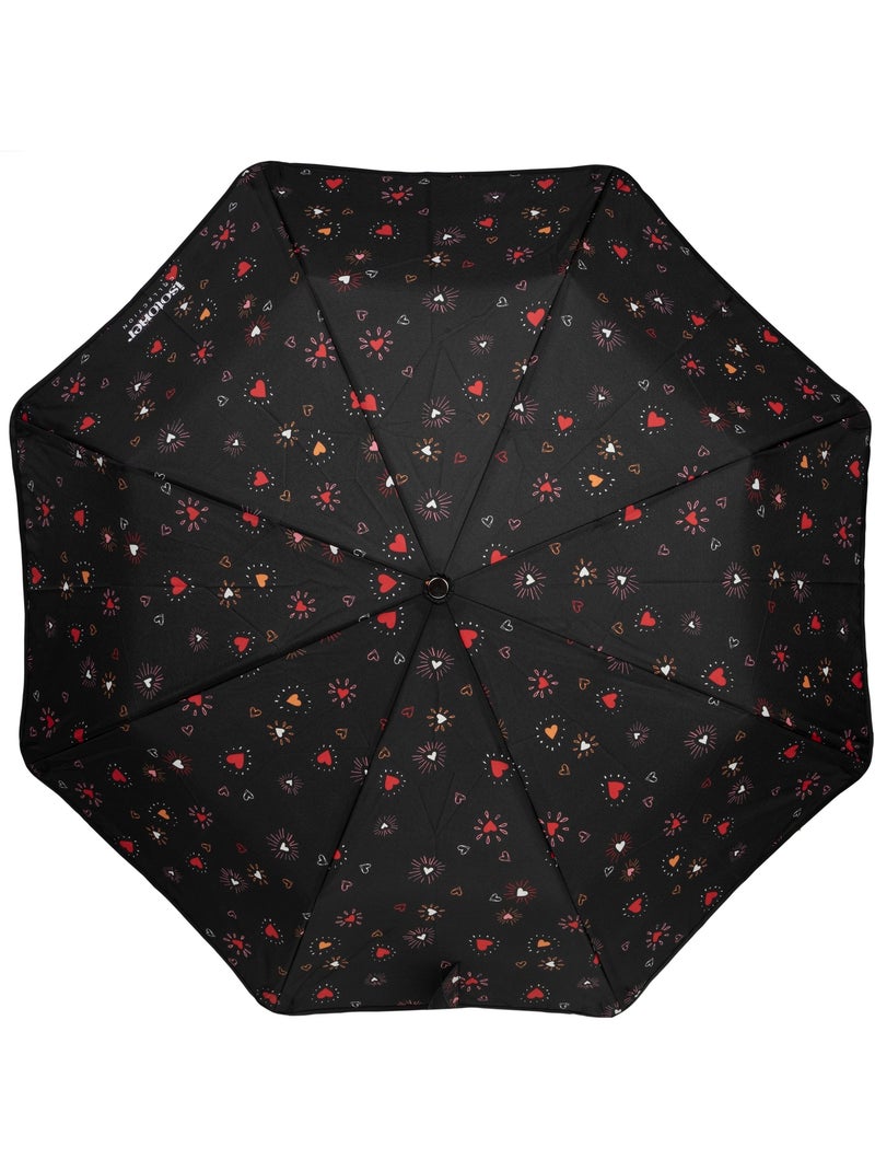 Ombrello xtra solide antiribaltamento, 28 cm, idrorepellente, apertura/chiusura donna isotoner Rosso - Kiabi