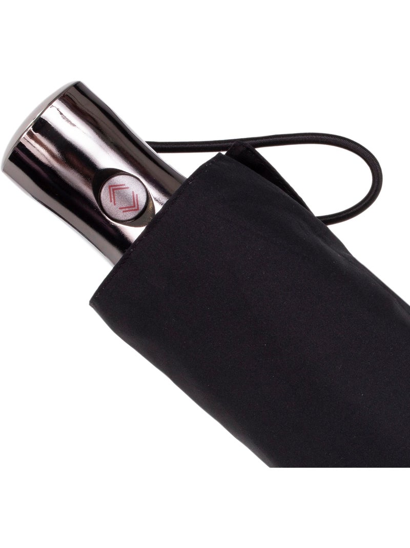 Ombrello xtra solide antiribaltamento, 28 cm, idrorepellente, apertura/chiusura donna Nero - Kiabi