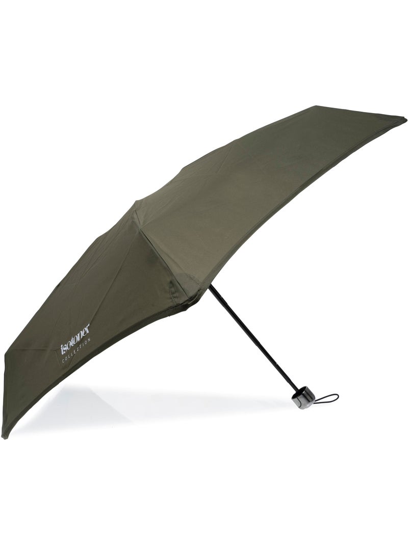 Ombrello xtra solide: resistente al ribaltamento, compatto e leggero, 17,5 cm, donna isotoner Cachi - Kiabi