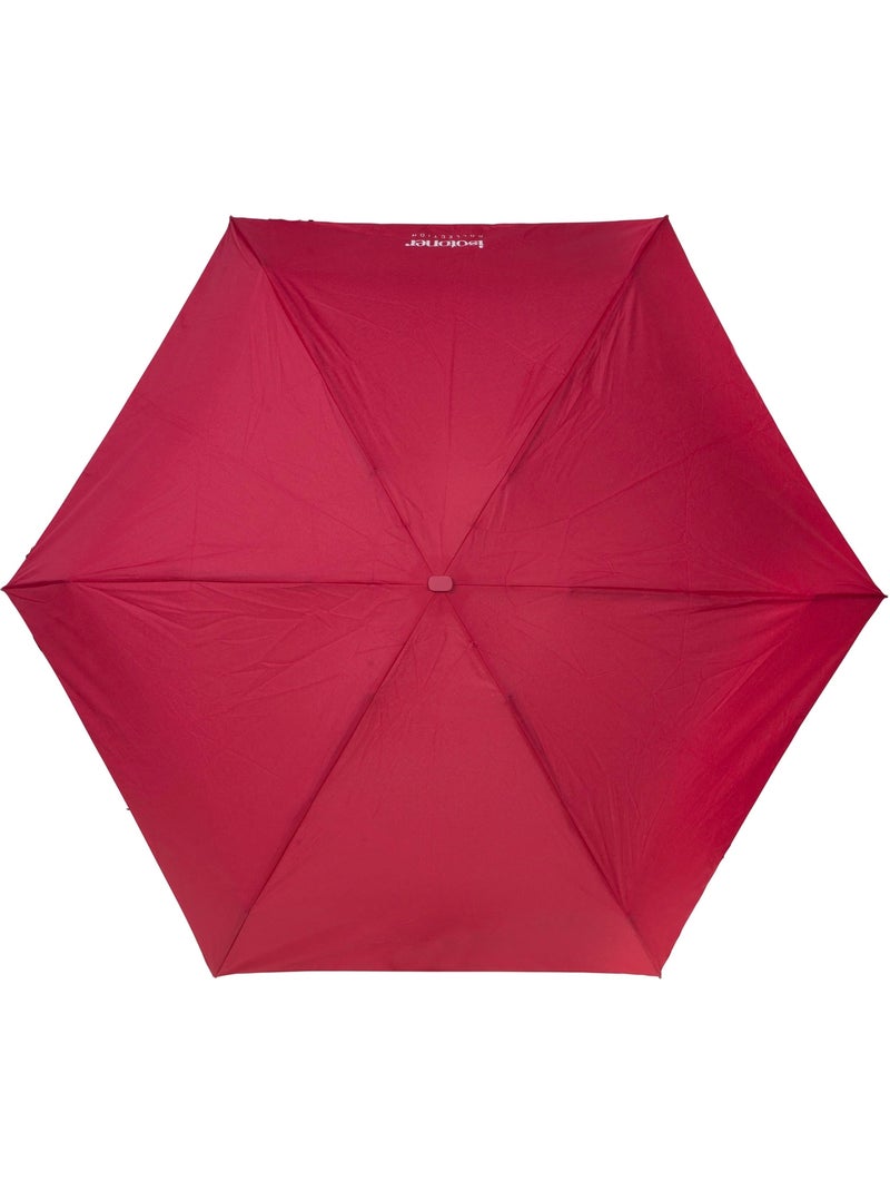 Ombrello xtra solide: resistente al ribaltamento, compatto e leggero, 17,5 cm, donna isotoner Rosa lampone - Kiabi