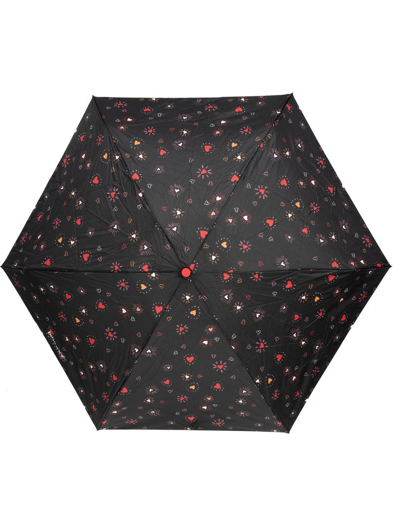 Ombrello xtra solide: resistente al ribaltamento, compatto e leggero, 17,5 cm, donna isotoner Rosso - Kiabi