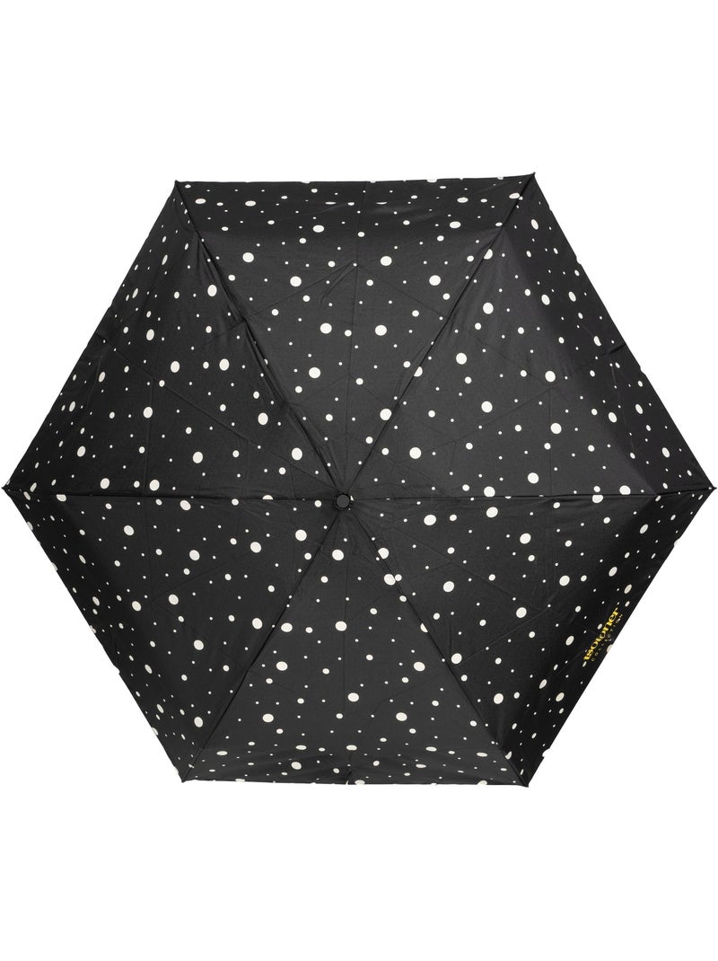 Ombrello xtra solido: anti-ribaltamento, compatto e leggero, 17,5 cm, donna isotoner Nero Giallo - Kiabi