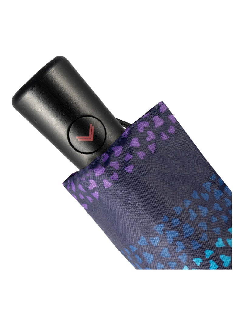 Ombrello xtra solido, idrorepellente, apertura automatica, sistema unisex adulto isotoner Blu Viola - Kiabi