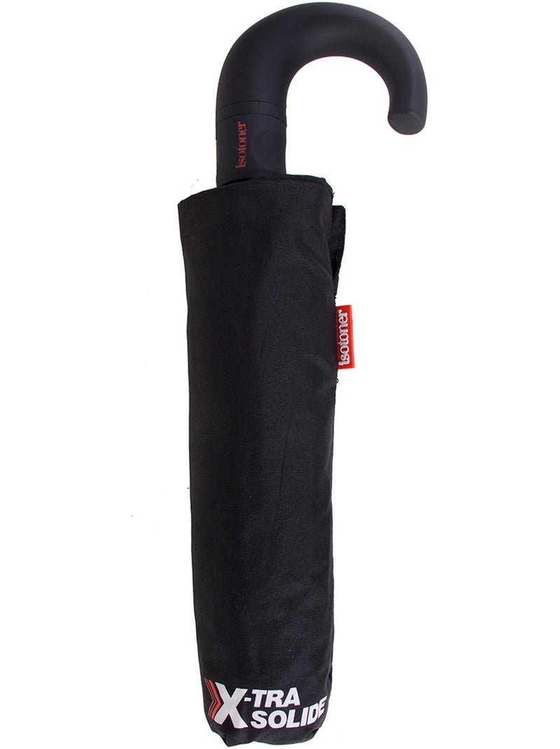Ombrello xtra solido, idrorepellente, apertura/chiusura automatica uomo isotoner Nero - Kiabi