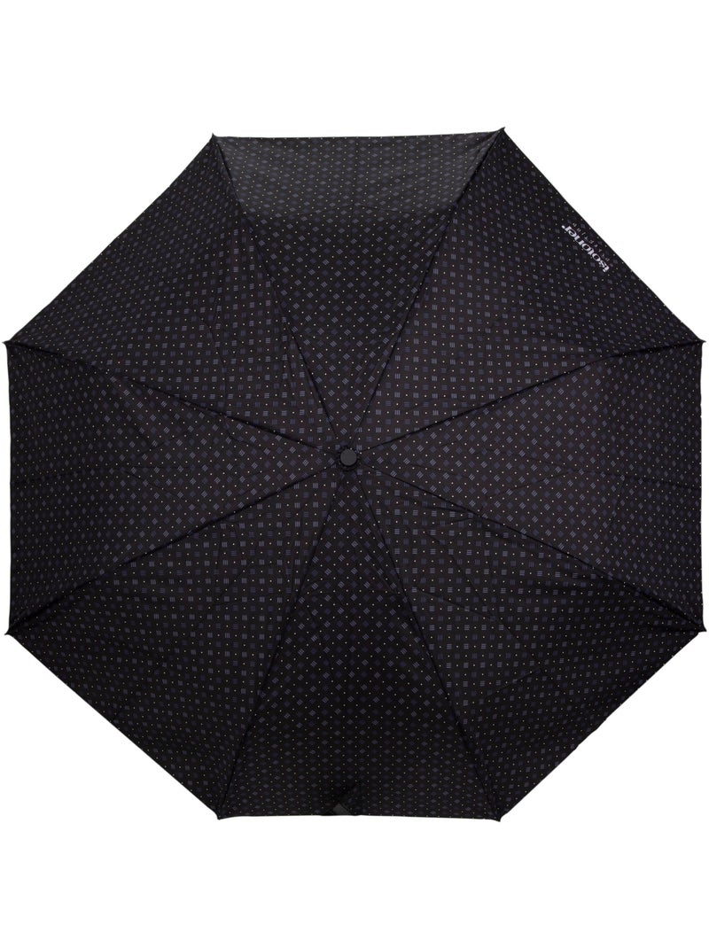 Ombrello xtra solido, idrorepellente, apertura/chiusura automatica uomo isotoner Nero Grigio - Kiabi