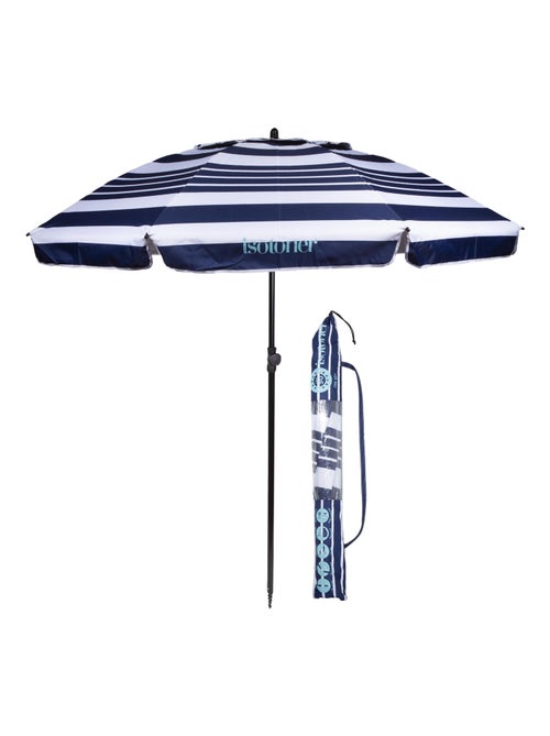 Ombrellone a strisce miste, Arco di 180 cm - Anti-UV UPF50+ - Struttura antivento - Kiabi