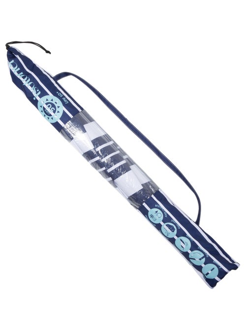 Ombrellone a strisce miste, Arco di 180 cm - Anti-UV UPF50+ - Struttura antivento - Kiabi