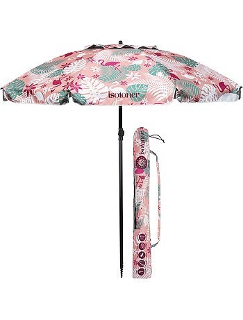 Ombrellone hawaiano, Arco di 180 cm - Anti-UV UPF50+ - Struttura antivento