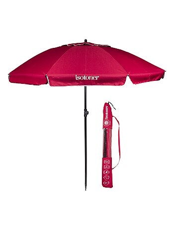 Ombrellone hawaiano, Arco di 180 cm - Anti-UV UPF50+ - Struttura antivento