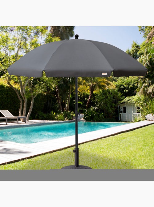 Ombrellone da giardino 240 cm protezione uv30 grigio aktive giardino - Kiabi