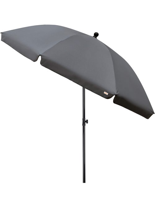 Ombrellone da giardino 240 cm protezione uv30 grigio aktive giardino - Kiabi