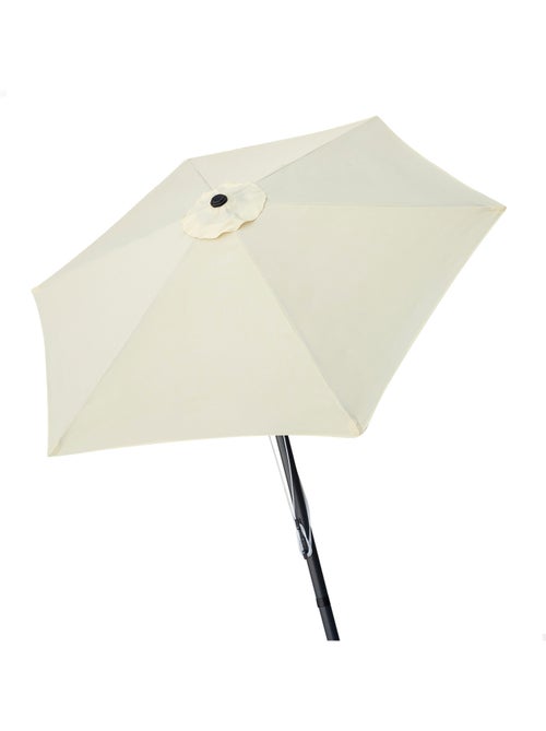 Ombrellone da giardino esagonale Ø270 cm con doppio sistema di carrucole Aktive - Kiabi