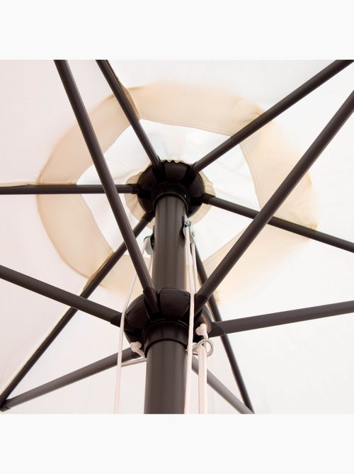 Ombrellone da giardino esagonale Ø300 cm con doppio sistema di carrucole Aktive - Kiabi