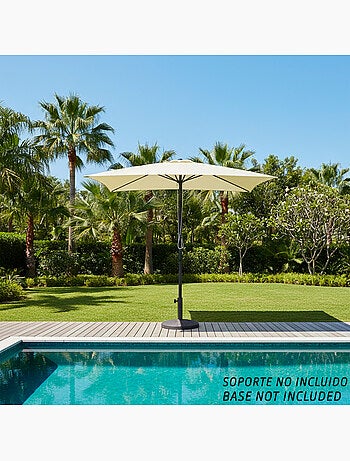Ombrellone da giardino quadrato 270x270 cm con protezione UV50 Aktive
