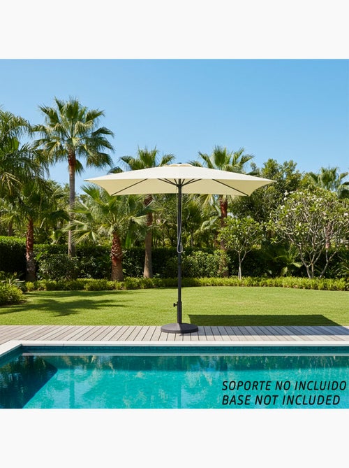 Ombrellone da giardino quadrato 270x270 cm con protezione UV50 Aktive - Kiabi