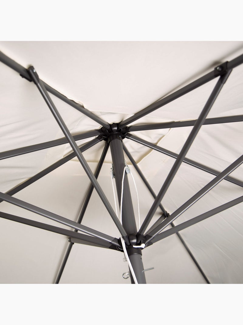 Ombrellone da giardino quadrato 270x270 cm con protezione UV50 Aktive Crema - Kiabi