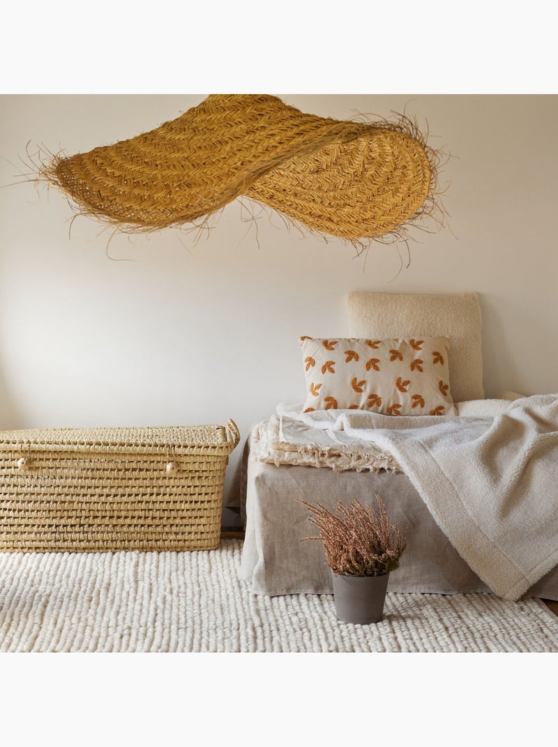 Ombrellone Doum in fibra di palma Beige - Kiabi