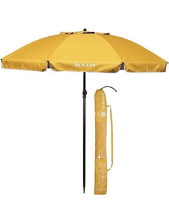Ombrellone hawaiano, Arco di 180 cm - Anti-UV UPF50+ - Struttura antivento
