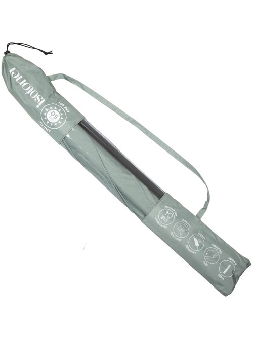 Ombrellone Khaki, Arco di 180 cm - Anti-UV UPF50+ - Struttura antivento - Kiabi