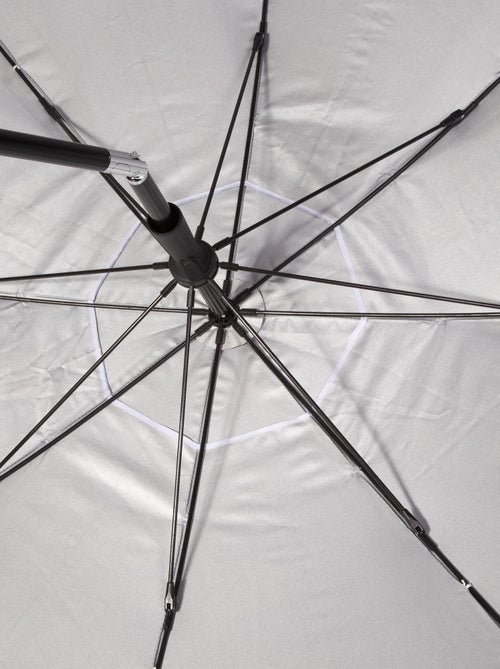 Ombrellone Khaki, Arco di 180 cm - Anti-UV UPF50+ - Struttura antivento - Kiabi