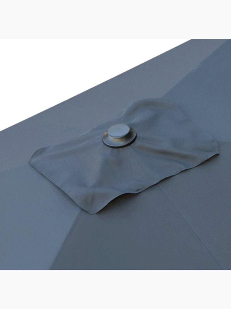 Ombrellone rettangolare 200x300cm palo alluminio antracite aktive giardino Grigio grigio antracite grigio - Kiabi