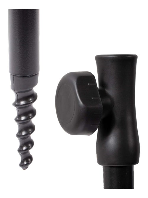 Ombrellone Tropical Flowers, Arco di 180 cm - Anti-UV UPF50+ - Struttura antivento - Kiabi